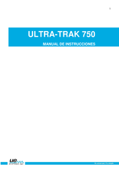 UE Systems ULTRA-TRAK 750 Manual De Instrucciones