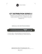 ICT DISTRIBUTION 2 Serie Manual De Instrucciones