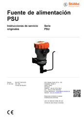 Stübbe PSU Serie Instrucciones De Servicio