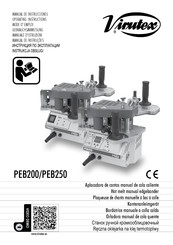 Virutex PEB250 Manual De Instrucciones