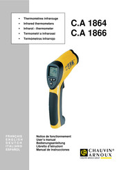 Chauvin Arnoux C.A 1866 Manual De Instrucciones