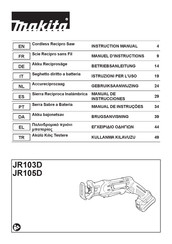 Makita JR103DSMJ Manual De Instrucciones