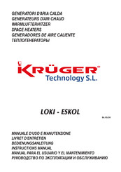 Kruger LOKI Serie Manual Para El Usuario Y El Mantenimiento