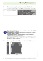 Pepperl+Fuchs VBA-4E1A-KE3-ZEJ/SR Instrucciones De Montaje