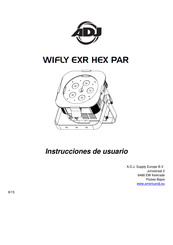 ADJ WIFLY EXR HEX PAR Instrucciones De Usuario