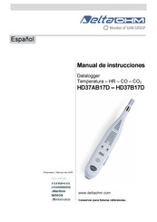 GHM Delta OHM HD37AB17D Manual De Instrucciones