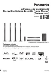 Panasonic SC-BT735 Instrucciones De Funcionamiento