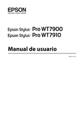 Epson Stylus Pro WT7910 Manual De Usuario