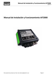 DIGITAL YACHT AIT2000 Manual De Instalación Y Funcionamiento