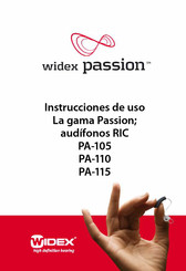 Widex Passion PA-110 Instrucciones De Uso