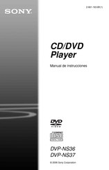 Sony DVP-NS37 Manual De Instrucciones