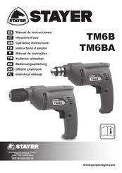 stayer TM6BA Manual De Instrucciones