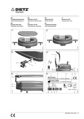 Dietz Elevador de WC Manual De Instrucciones