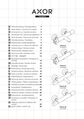 Hansgrohe Axor Citterio E 36160000 Modo De Empleo/Instrucciones De Montaje