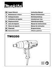 Makita TW0350 Manual De Instrucciones