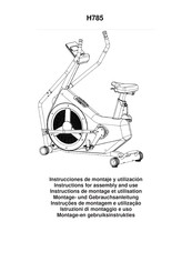 BH HIPOWER H785 Instrucciones De Montaje Y Utilización