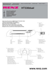 Renz HT330dual Manual De Instrucciones