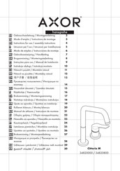 Hansgrohe Axor Citterio M 34820800 Modo De Empleo/Instrucciones De Montaje