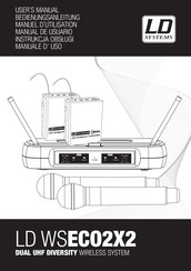 LD Systems LD WSECO2X2 Manual De Usuario