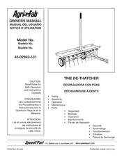 Agri-Fab 45-02942-131 Manual Del Usuario