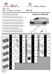 Citroen 1612588580 Instrucciones De Montaje