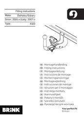 Brink 4323 Instrucciones De Montaje