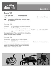 Sunrise Medical Quickie 5R Manual De Instrucciones