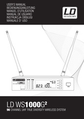 LD Systems LD WS1000G2 Manual De Usuario