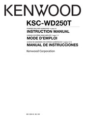 Kenwood KSC-WD250T Manual De Instrucciones