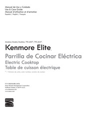 Sears KENMORE ELITE 790.4541 Serie Manual De Uso Y Cuidado