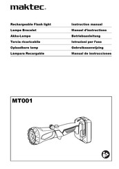 Maktec MT001 Manual De Instrucciones