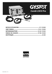 GYS GYSPOT Combi 230 E Pro Manual Del Usuario