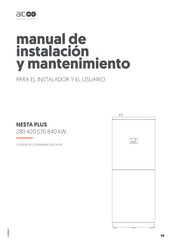 AIC NESTA PLUS 280 kW Manual De Instalación Y Mantenimiento