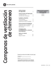 GE PV970 Manual Del Propietario E Instrucciones De Instalación