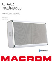 Macrom M-BTP50.B Manual Del Usuario