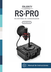 MAJORITY RS-PRO MIC-RSPRO-BLK Manual De Instrucciones