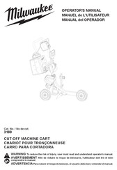 Milwaukee 3100 Manual Del Operador