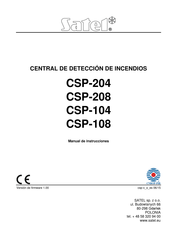 Satel CSP-104 Manual De Instrucciones