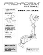 Pro-Form 280 RAZOR Manual Del Usuario