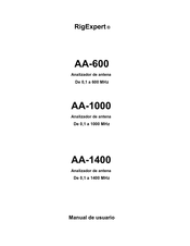 RigExpert AA-1400 Manual De Usuario