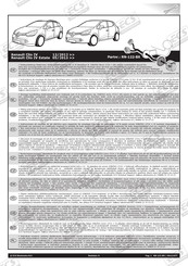 ECS Electronics RN-122-BX Instrucciones De Montaje
