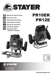 stayer PR12E Manual De Instrucciones