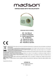 MADISON FREESOUND-VR30 Manual De Usuario