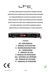 Ltc Audio ATM6000BT Manual De Uso