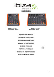 Ibiza sound 15-2391 Manual De Instrucciones