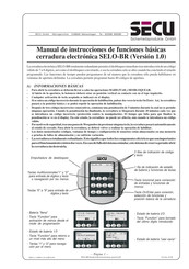 SECU SELO-BR Manual De Instrucciones