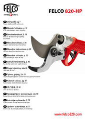 Felco 820-HP Manual De Instrucciones