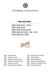 Van Berkel International PRO LINE SLC 300 Manual Del Usuario
