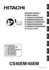 Hitachi CS45EM Manual Del Propietário