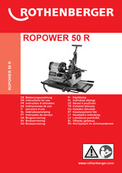 Rothenberger ROPOWER 50 R Instrucciones De Uso